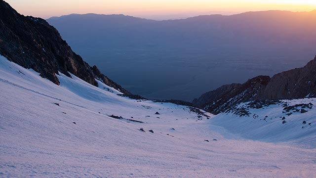 Looking Down the Cirque