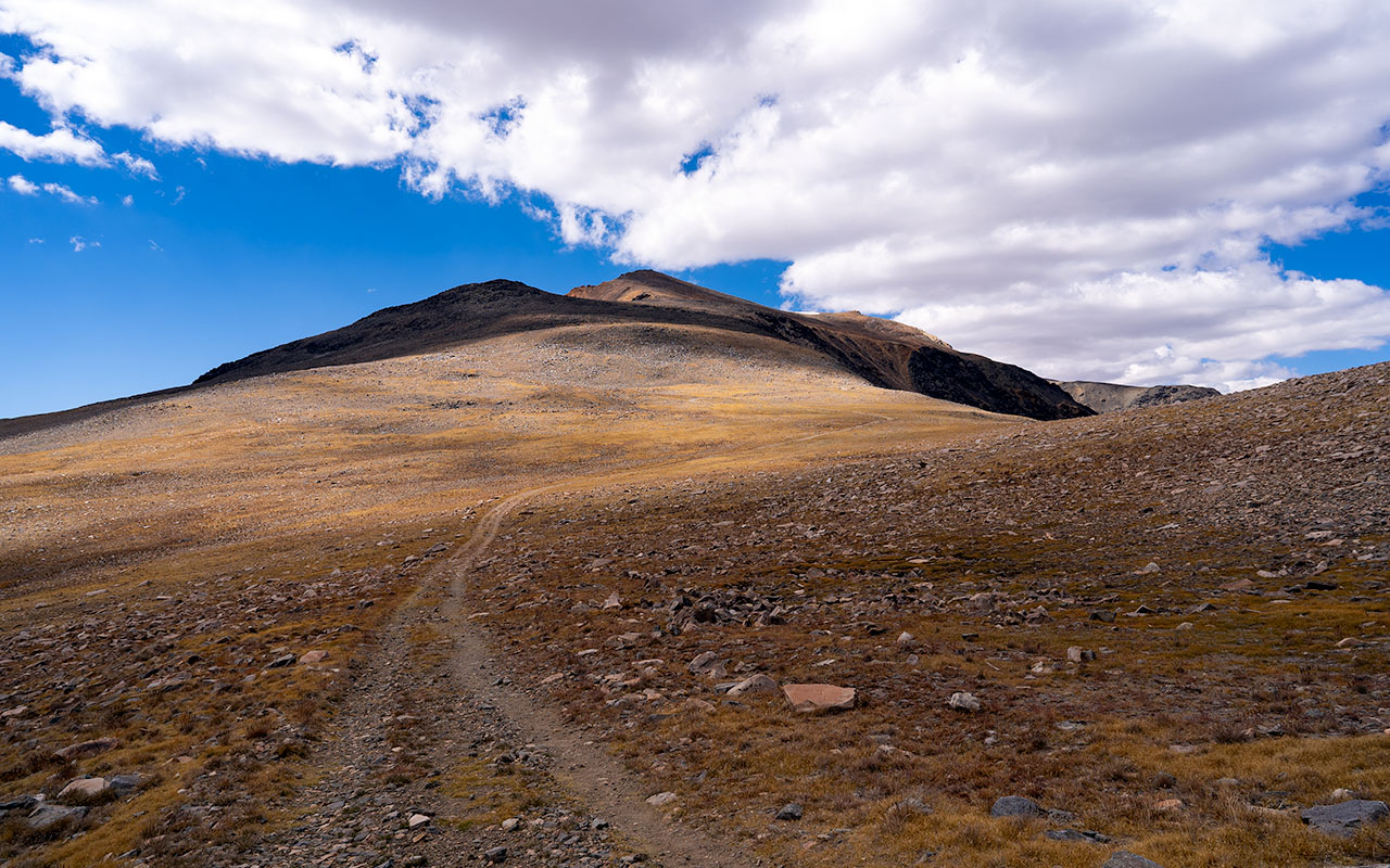 Approaching White Mountain Peak