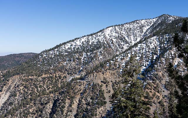 Baden-Powell's North-Northwest ridge, from Dawson Saddle